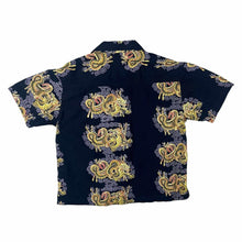 Load image into Gallery viewer, Early 00&#39;s Old School No Limits Gothic Y2K Traditional Dragon Graphic Short Sleeve Shirt
