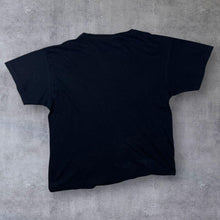 Load image into Gallery viewer, Keya "Shadow Of The Wings" Biker Gothic Spellout Graphic Black T-Shirt
