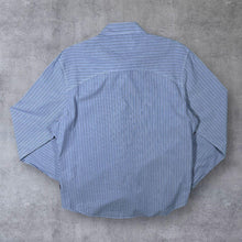 Load image into Gallery viewer, Musto Classic Blue Striped Cotton Long Sleeve Shirt
