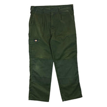 Load image into Gallery viewer, DICKIES Classic Green Skater Workwear Cargo Trousers
