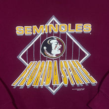 Load image into Gallery viewer, Vintage 90's Florida State Seminoles College Spellout Graphic Crewneck Sweatshirt
