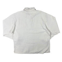 Load image into Gallery viewer, Vintage John F. Gee Loop Tab White Hippy Long Sleeve Cotton Flannel Shirt

