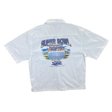 Load image into Gallery viewer, NFL Super Bowl XXXIX (2005) Florida Football Graphic Short Sleeve Open Collar Shirt
