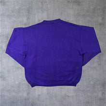 Load image into Gallery viewer, Vintage 90's Logo 7 "Washington Huskies" College Graphic Purple Sweatshirt
