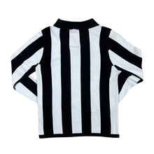 Load image into Gallery viewer, KAPPA Mini Patch Logo Colour Block Striped Referee Collared Sweatshirt
