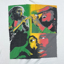 Load image into Gallery viewer, Vintage 90&#39;s BOB MARLEY Rasta Reggae Music Artist Band Tribute Graphic T-Shirt
