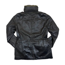 Load image into Gallery viewer, FAT FACE Heritage Range Hooded Dark Brown Wax Jacket
