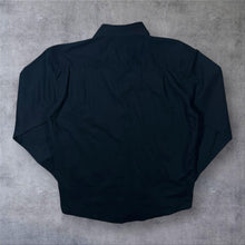 Load image into Gallery viewer, Atlas For Men Cowboy Western Embroidered Black Cotton Long Sleeve Shirt
