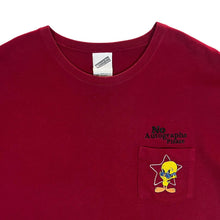 Load image into Gallery viewer, Vintage Looney Tunes (2000) &quot;No Autographs Please&quot; Tweety Bird Embroidered Pocket T-Shirt
