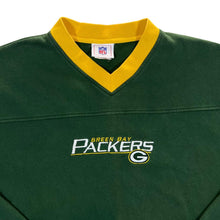Load image into Gallery viewer, Early 00&#39;s NFL GREEN BAY PACKERS Football Embroidered Logo V-Neck Sweatshirt
