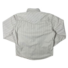 Load image into Gallery viewer, Vintage Arizona Jeans Co. Beige Patterned Striped Western Cotton Popper Long Sleeve Shirt
