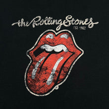 Load image into Gallery viewer, THE ROLLING STONES Classic Lips Tongue Graphic Logo Spellout Rock Band T-Shirt
