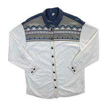 Load image into Gallery viewer, Early 00&#39;s Forbidden Co. Cowboy Western Patterned Long Sleeve Cotton Shirt
