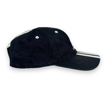Load image into Gallery viewer, Vintage ADIDAS Classic Three Stripe Embroidered Logo Black Baseball Cap
