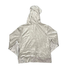 Load image into Gallery viewer, COMME CA ISM Y2K Classic Basic Essential Velvet Velour Zip Hooded Tracksuit Top

