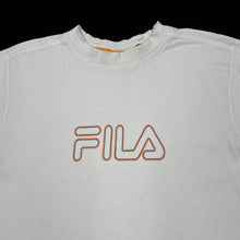 Load image into Gallery viewer, Vintage 90’s FILA Classic Logo Spellout Graphic Short Sleeve T-Shirt
