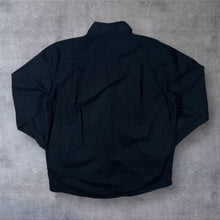 Load image into Gallery viewer, Atlas For Men Cowboy Western Cowskull Black Cotton Long Sleeve Shirt
