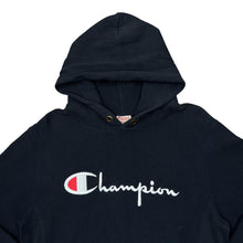 Load image into Gallery viewer, Vintage CHAMPION Reverse Weave Embroidered Big Logo Spellout Pullover Hoodie
