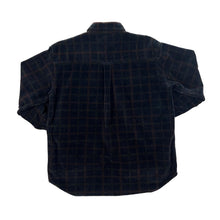 Load image into Gallery viewer, Vintage ROUNDTREE &amp; YORKE Plaid Check Heavy Corduroy Cord Long Sleeve Shirt

