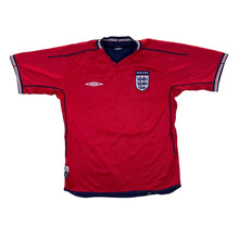 Load image into Gallery viewer, Early 00&#39;s Umbro ENGLAND 2002 - 2004 Reversible Football Shirt Jersey
