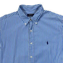 Load image into Gallery viewer, POLO RALPH LAUREN Classic Striped Embroidered Mini Logo Long Sleeve Button-Up Shirt
