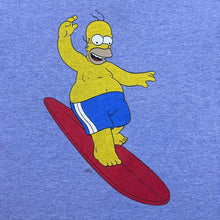Load image into Gallery viewer, THE SIMPSONS (2016) Homer Simpson Surfing Character TV Show Graphic T-Shirt
