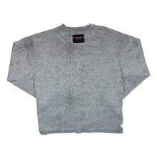 Load image into Gallery viewer, Vintage Bad + Mad &quot;Maniac Clothing&quot; Hip Hop Skater Spellout Graphic Grey Sweatshirt
