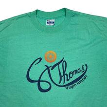 Load image into Gallery viewer, Vintage 90’s Hanes ST THOMAS “Virgin Islands” Souvenir Graphic Single Stitch T-Shirt
