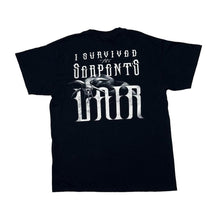 Load image into Gallery viewer, BLOODSTOCK “I Survived The Serpents Lair” Graphic Heavy Metal Music Band Festival T-Shirt
