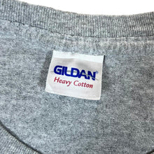 Load image into Gallery viewer, RANDOLPH-MACON FOOTBALL College Sports Logo Spellout Graphic Grey T-Shirt
