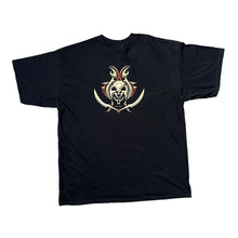 Load image into Gallery viewer, Vintage SPIRAL DIRECT Gothic Tribal Biker Motif Graphic Short Sleeve T-Shirt
