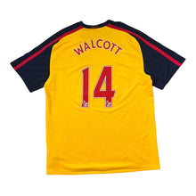 Load image into Gallery viewer, Nike ARSENAL FC &quot;Walcott 14&quot; Gunners 2008/09 Away Football Shirt Jersey Top
