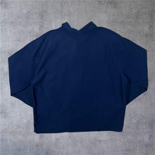 Load image into Gallery viewer, Early 00's BTStyle French Chore Worker Style Navy Blue Cotton Button Jacket
