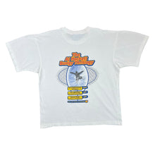 Load image into Gallery viewer, Early 00&#39;s BUNGY THRILLOGY New Zealand Souvenir Spellout Graphic White T-Shirt
