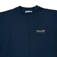 Load image into Gallery viewer, Early 00&#39;s REEBOK CLASSIC Embroidered Mini Logo Spellout Short Sleeve Cotton T-Shirt
