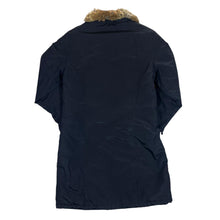 Load image into Gallery viewer, Vintage WOOLRICH Fur Trim Down Fill Padded Longline Zip Jacket
