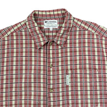 Load image into Gallery viewer, Vintage COLUMBIA SPORTSWEAR Classic Red Plaid Check Short Sleeve Cotton Shirt
