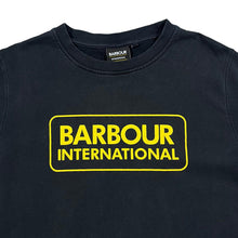 Load image into Gallery viewer, BARBOUR INTERNATIONAL Classic Logo Spellout Graphic Crewneck Sweatshirt
