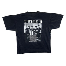 Load image into Gallery viewer, Vintage Billy Talent II UK Tour Alternative Rock Pop Punk Music Band Black T-Shirt
