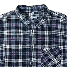 Load image into Gallery viewer, Vintage Cotton Country Club Plaid Check Cotton Long Sleeve Flannel Shirt
