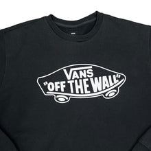 Load image into Gallery viewer, VANS &quot;Off The Wall&quot; Classic Skater Big Logo Spellout Graphic Crewneck Sweatshirt
