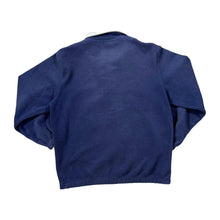 Load image into Gallery viewer, Early 00&#39;s SOUTHBAY Classic Navy Blue Mini Logo Zip Fleece Sweatshirt
