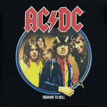 Load image into Gallery viewer, AC/DC &quot;Highway To Hell&quot; Logo Spellout Graphic Hard Rock Band T-Shirt
