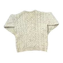 Load image into Gallery viewer, Vintage 90&#39;s ACORN Embroidered Hiker Heavy Wool Cable Knit Sweater Jumper
