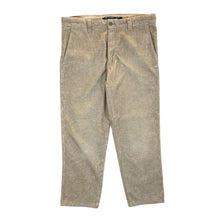 Load image into Gallery viewer, Vintage DOCKERS &quot;Slim Fit&quot; Beige Brown Jumbo Corduroy Cord Straight Leg Trousers

