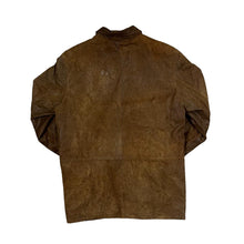 Load image into Gallery viewer, Vintage GUISE Classic Brown Soft Suede Leather Button Jacket
