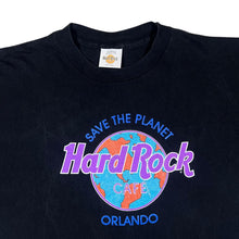 Load image into Gallery viewer, Vintage 90's HARD ROCK CAFE "Orlando" Made In USA Souvenir Graphic Single Stitch T-Shirt
