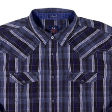 Load image into Gallery viewer, Moonshine Spirit By Brad Paisley Western Style Check Popper Long Sleeve Cotton Shirt
