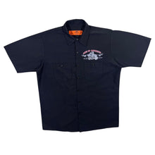 Load image into Gallery viewer, Red Kap &quot;Sons Of Arthritis&quot; Novelty Biker Graphic Short Sleeve Black Work Shirt
