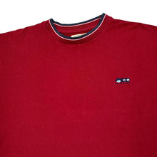 Load image into Gallery viewer, Early 00&#39;s AMERICAN CITY ACC 08 Embroidered Mini Logo Ringer T-Shirt
